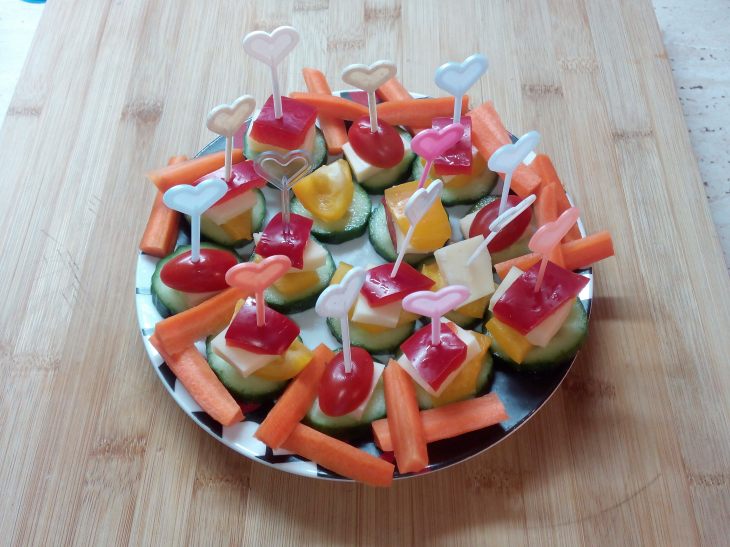 zelenina - večerní mlsání