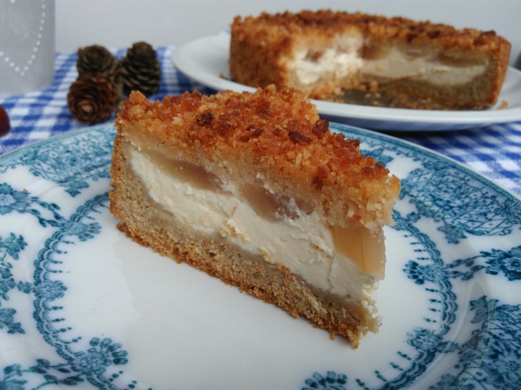 Hruškový koláč s tvarohem 3