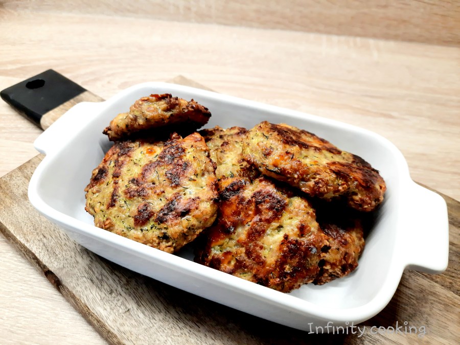 Kuřecí karbanátky s&nbsp;cuketou